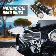 Load image into Gallery viewer, Premium 7/8 inch Handlebar Grips for Suzuki, Kawasaki, Yamaha - Steel Style
