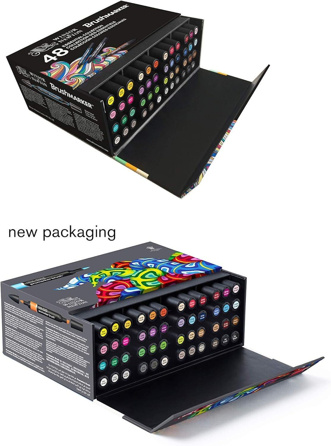 Essential 48-Count ProMarker Art Marker Set - Perfect for Drawing & Illustration