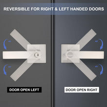 Load image into Gallery viewer, Premium 6-Pack Zinc Alloy Door Levers with Satin Nickel Finish | Easy Install
