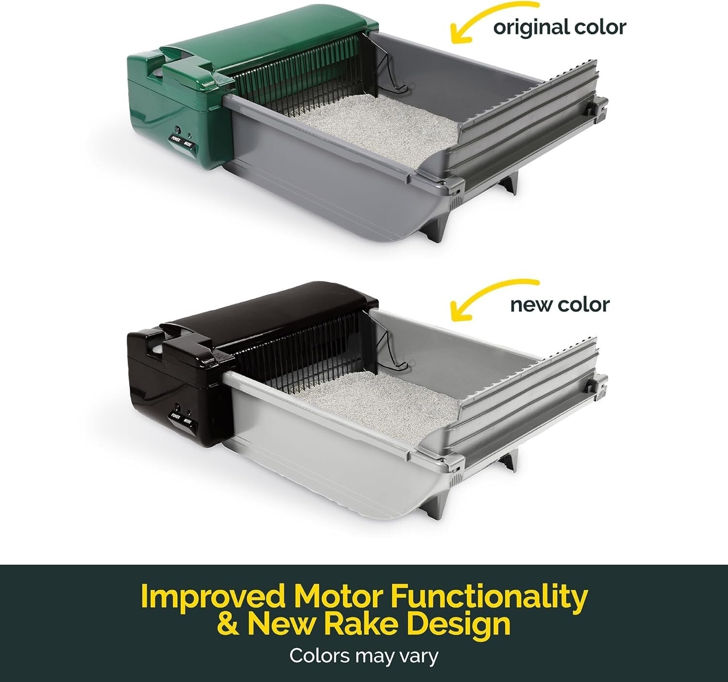 Hands-Free Automatic Cat Litter Box with Quiet Operation & Easy Clean Design