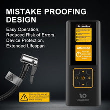 Load image into Gallery viewer, Compact Battery-Powered Tire Inflator with Smart Pressure Control &amp; LED Light