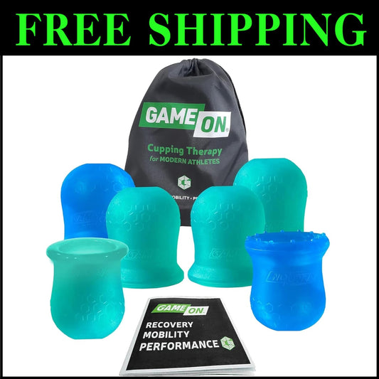Dual-Function Cupping Therapy Set for Myofascial Release & Muscle Recovery