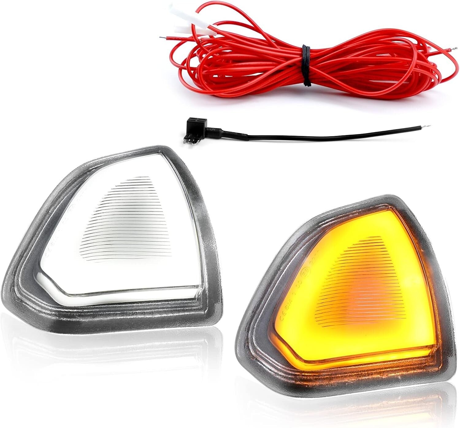 Plug & Play LED Mirror Signal Lights for Dodge Ram 2010-2018 - Waterproof Design