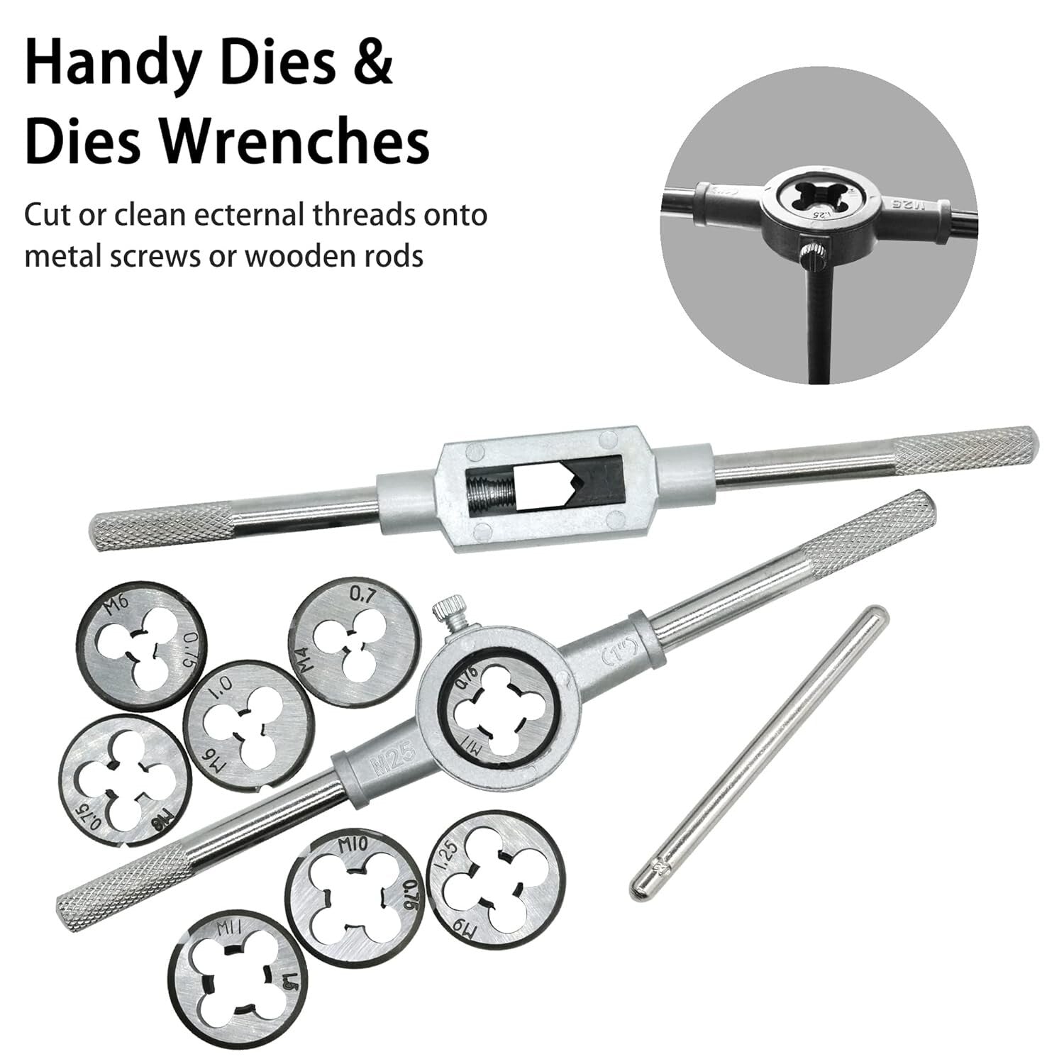 Complete 110-Piece Metric Threading Set - Ideal for DIY and Professional Use