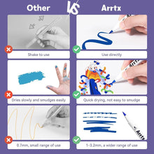 Load image into Gallery viewer, Ultimate 30 Colors Acrylic Paint Pens Set - Quick-Dry &amp; Waterproof Art Supplies