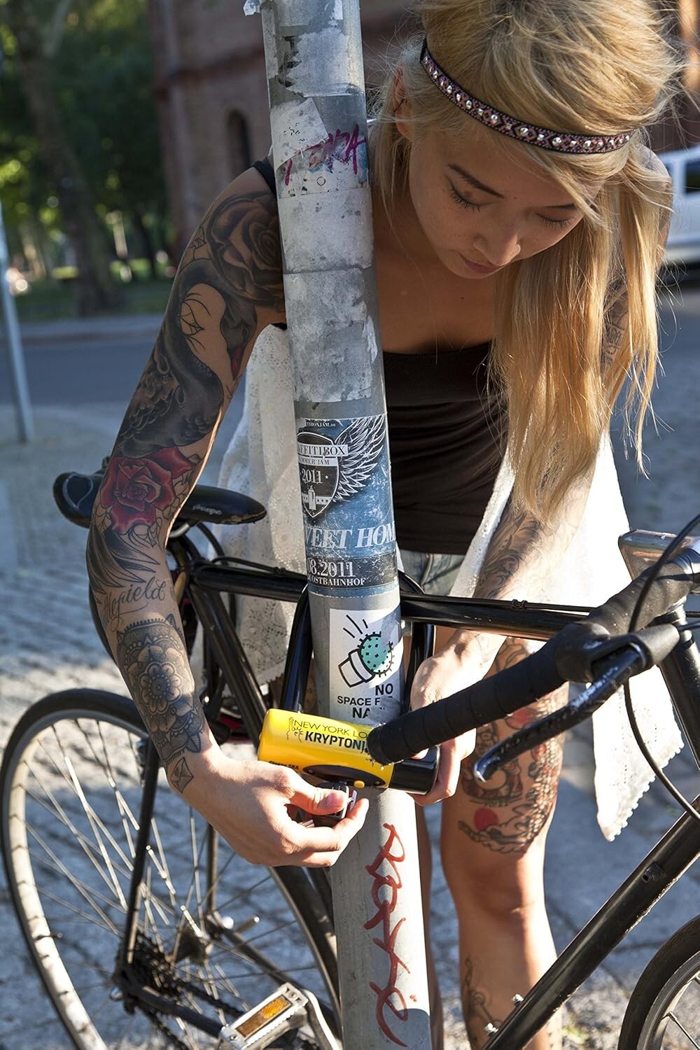 New York Fahgettaboudit 1415 Chain & Disc Lock - Ultimate Security for Cyclists