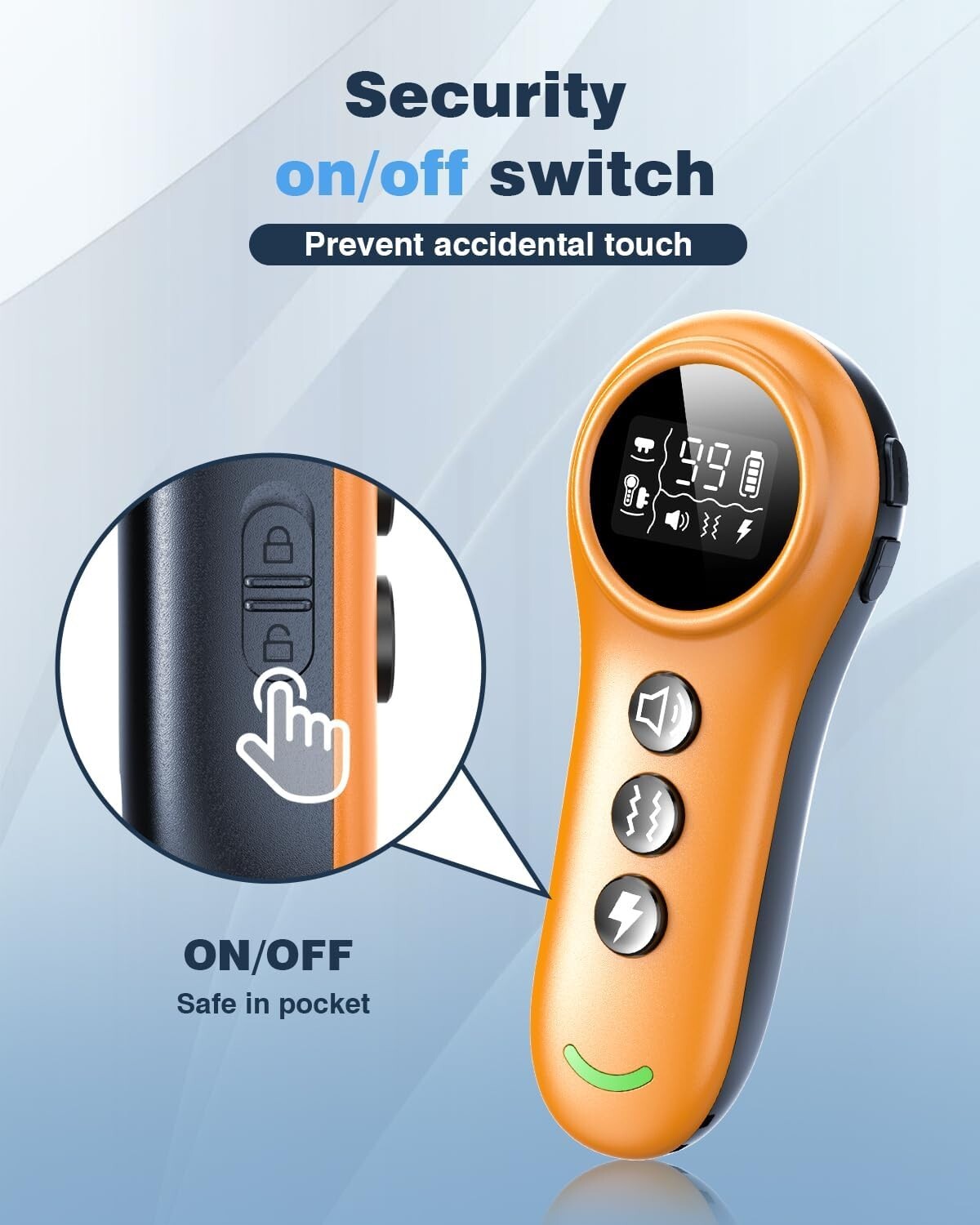 2-in-1 Dog Training Collar & Anti-Bark Device - 3300FT Waterproof & Rechargeable