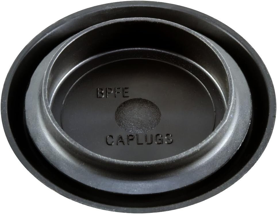 Durable 1" Black Rubber Plugs - 100 Count for Flush Mount Holes - Made in USA