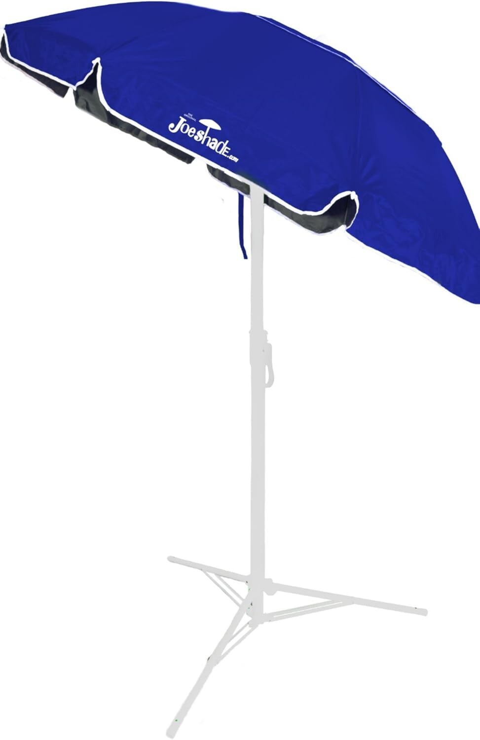 Lightweight Outdoor Sunshade Umbrella with Durable Aluminum Frame - Blue