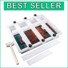 Load image into Gallery viewer, Large Adjustable Epoxy Resin Mold (15.7x9.8x3in) - Perfect for All Skill Levels