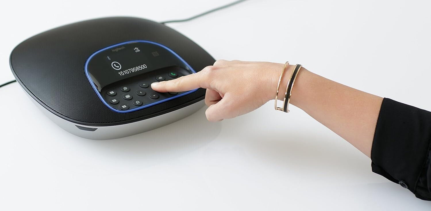 All-in-One USB Video Conferencing System with 1080p HD Display and Speakerphone