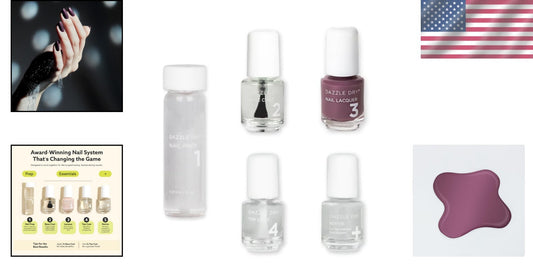 Celestial Dream 5-Piece Mini Kit - Full Coverage, Non-Toxic Manicure Solution