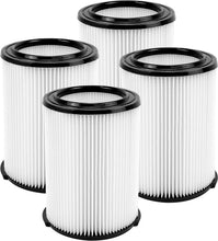 Load image into Gallery viewer, QwikLock VF4000 Filter Replacement - Washable 4-Pack for Ridgid/Husky Vacuums
