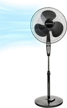 Load image into Gallery viewer, Remote-Controlled 18" Pedestal Fan with Timer, Adjustable Tilt, Whisper-Quiet