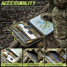 Load image into Gallery viewer, Versatile Tactical Notebook with Zipper Closure - Ideal for Outdoor Adventures