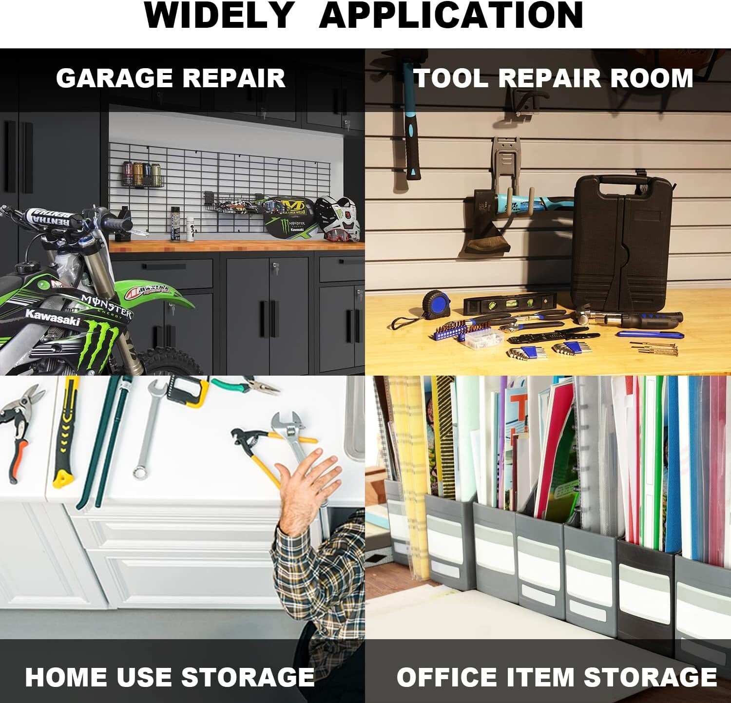 Durable 20-Inch Steel Tool Box with 3 Drawers and Smooth Ball Bearing Operation