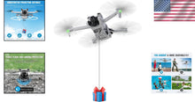 Load image into Gallery viewer, Lightweight 30g Airdrop System for DJI Mini 4K/Pro: Fun Gift Delivery Device