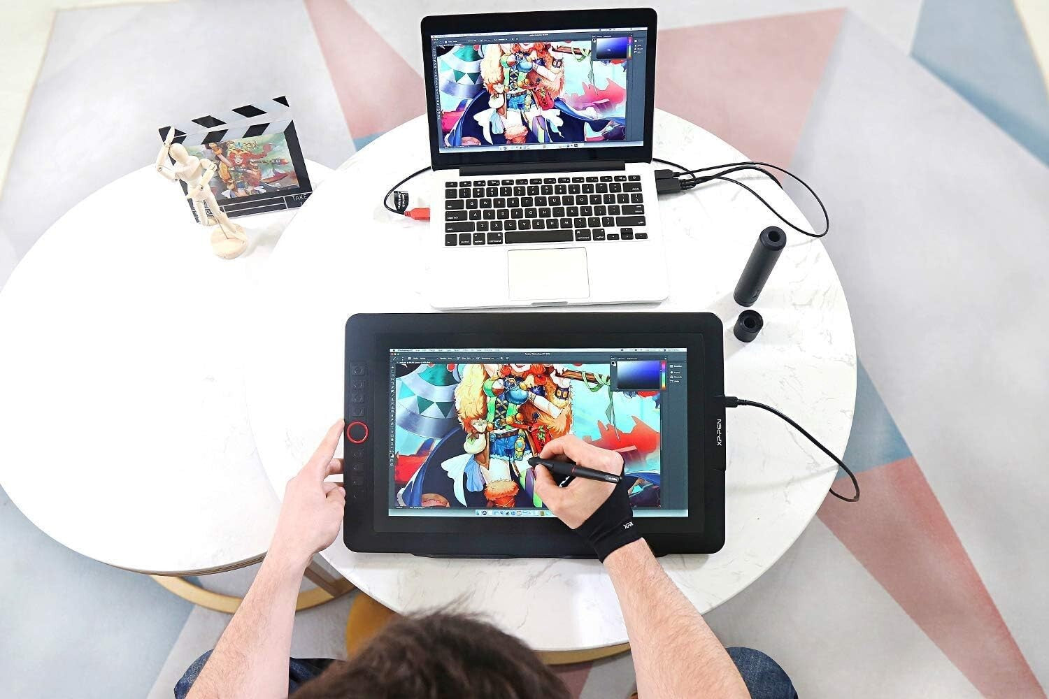 15.6" XPPen Drawing Tablet: Full HD, 8192 Pressure Sensitivity & 8 Shortcut Keys