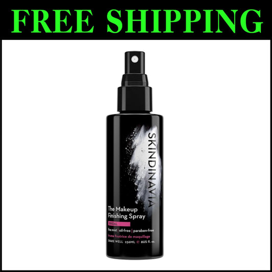 Lightweight Waterproof Makeup Spray for Weddings – 16+ Hour Hold, 8oz