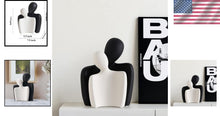 Load image into Gallery viewer, Stylish Anti-Slip Ceramic Couples Ornament - Modern Love Sculpture for Any Room