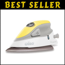 Load image into Gallery viewer, Compact Dual Voltage Steam Iron with Diamond Ceramic Soleplate - 45 Sec Heat-Up