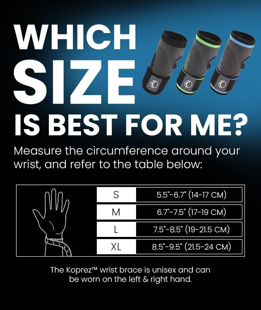 Adjustable Wrist Brace for Carpal Tunnel - Breathable & Pain-Relieving Design