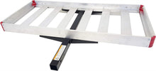 Load image into Gallery viewer, Heavy-Duty Rust-Resistant Hitch Cargo Carrier - 48" x 21" for Safe Transport
