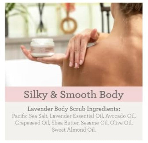 All-Natural 15 Piece Lavender Spa Gift Basket - Luxury Self-Care Essentials