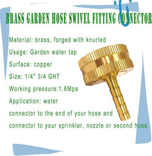 Load image into Gallery viewer, Precision Engineered Brass Hose Repair Kit for Long-Lasting Garden Connections