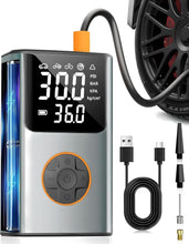 Load image into Gallery viewer, Essential 150PSI Air Compressor - Multi-Use for Tires, Balls &amp; Emergency Needs