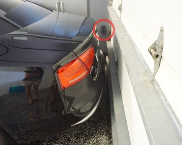 Easy Install Garage Parking Aid - Space Efficient Infrared Solution for Vehicles