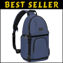 Load image into Gallery viewer, Professional Mirrorless Camera Bag with Shock Resistant Design &amp; Tripod Storage