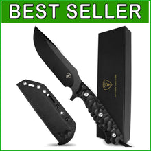 Load image into Gallery viewer, G10 Fixed Blade Survival Knife - 10.6" D2 Blade for Camping &amp; Hunting Adventures