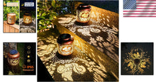 Load image into Gallery viewer, Unique Squirrel Solar Lanterns - 2-Pack Outdoor Waterproof Tabletop Lights