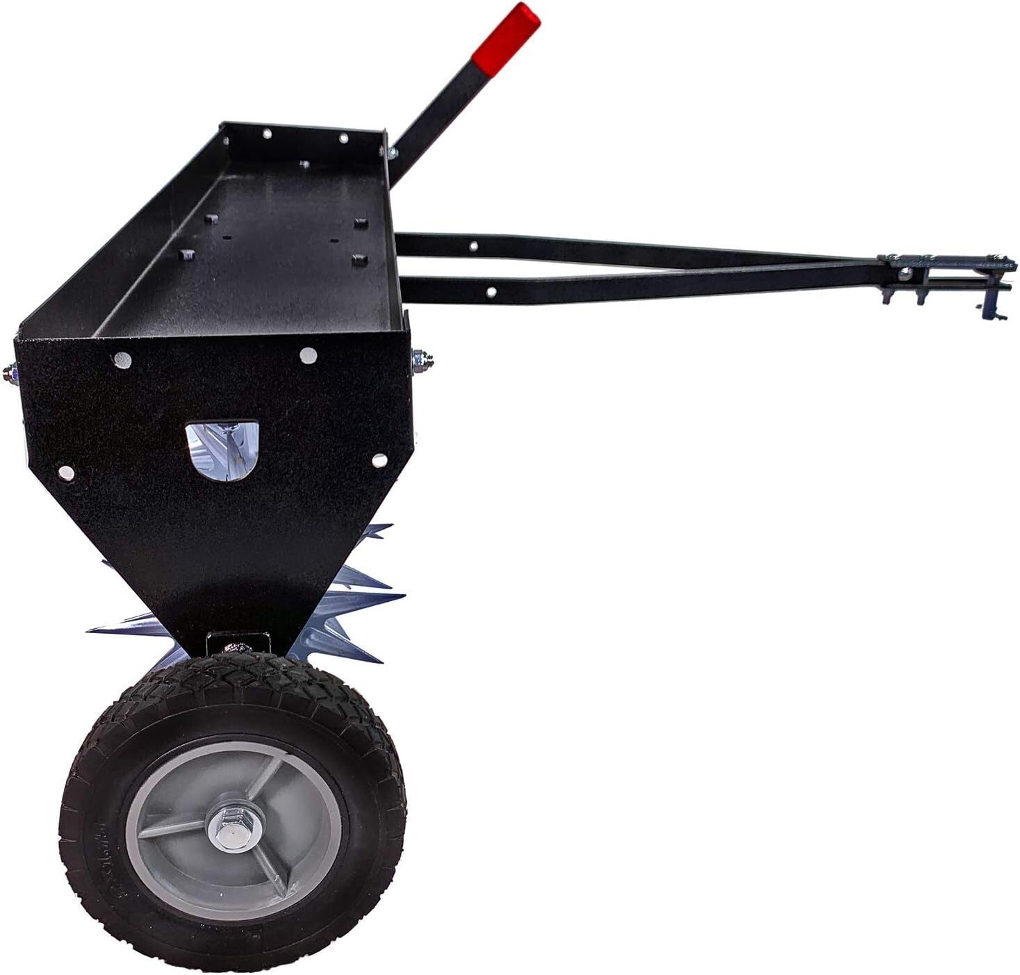 Efficient 40" Spike Aerator with All-Steel Design and Easy Transport Wheels