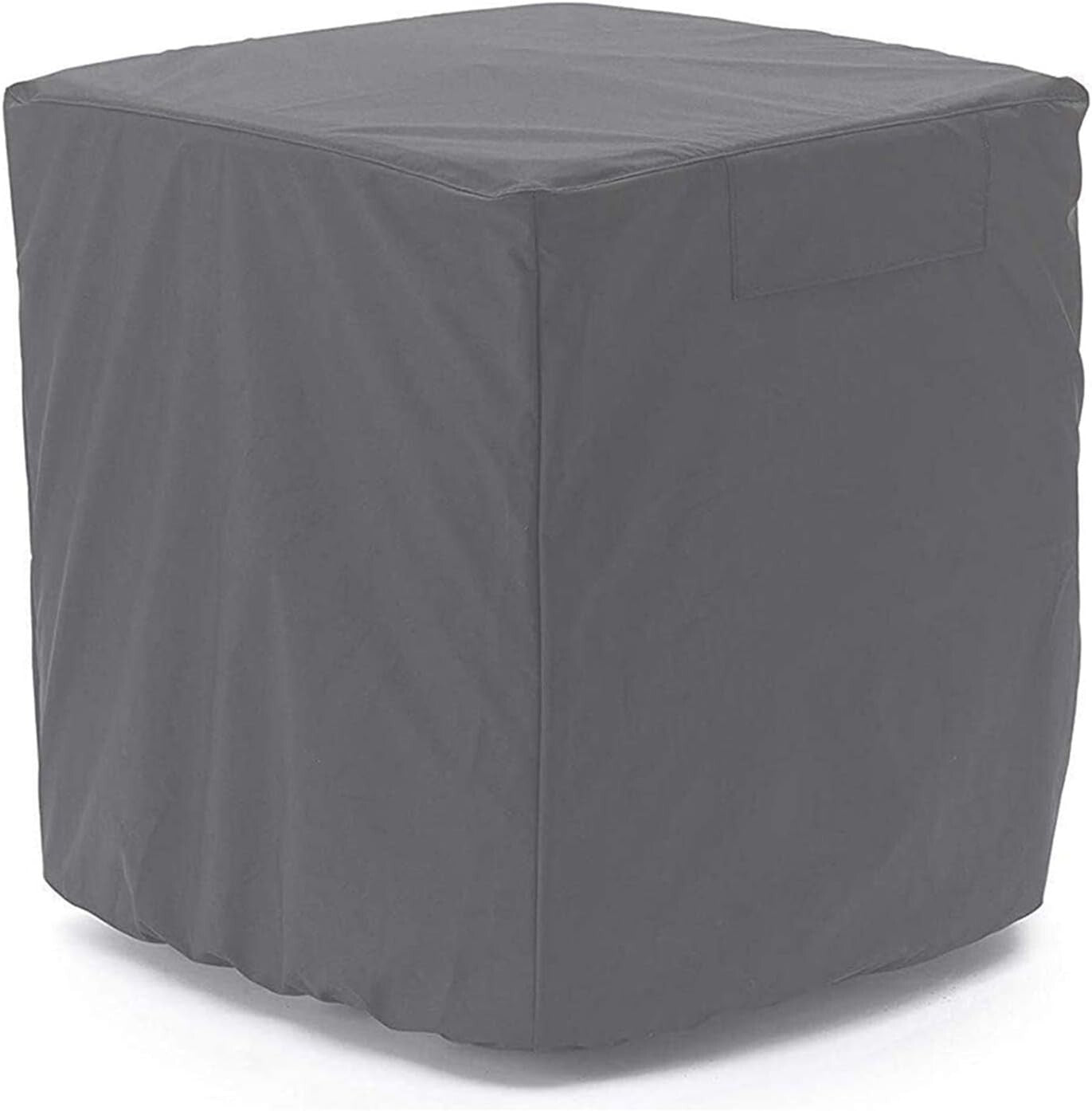 Lightweight Gray AC Cover with Easy Clean Design - Perfect for Outdoor Units