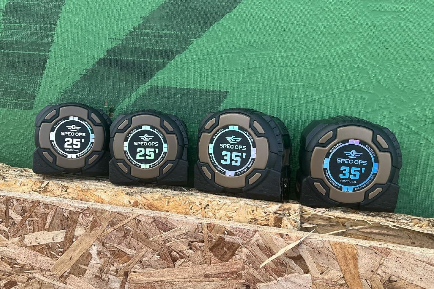 Elite Series 35-Foot Magnetic Tape Measure with Double-Sided Blade & Fraction...