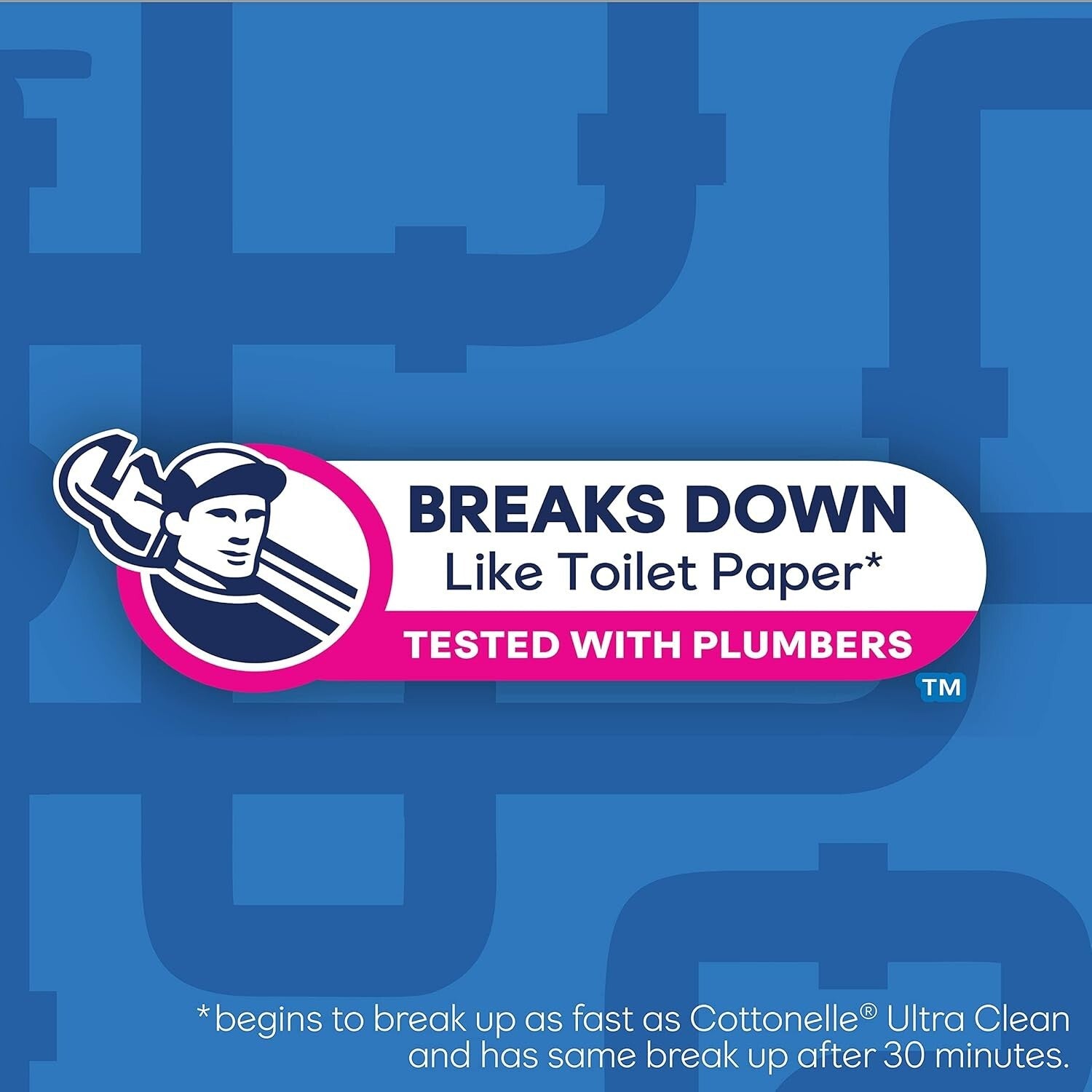 Flushable Wipes - 24 Biodegradable Packs, 336 Total Wipes for Gentle Cleanliness