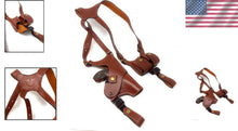 Load image into Gallery viewer, Premium Colombian Leather Shoulder Holster for Concealed Carry - S&amp;W &amp; Taurus