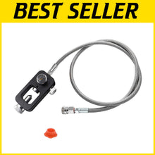 Load image into Gallery viewer, High-Pressure PCP Tank Connector with 36" Metal Braided Hose - Durable &amp; Safe
