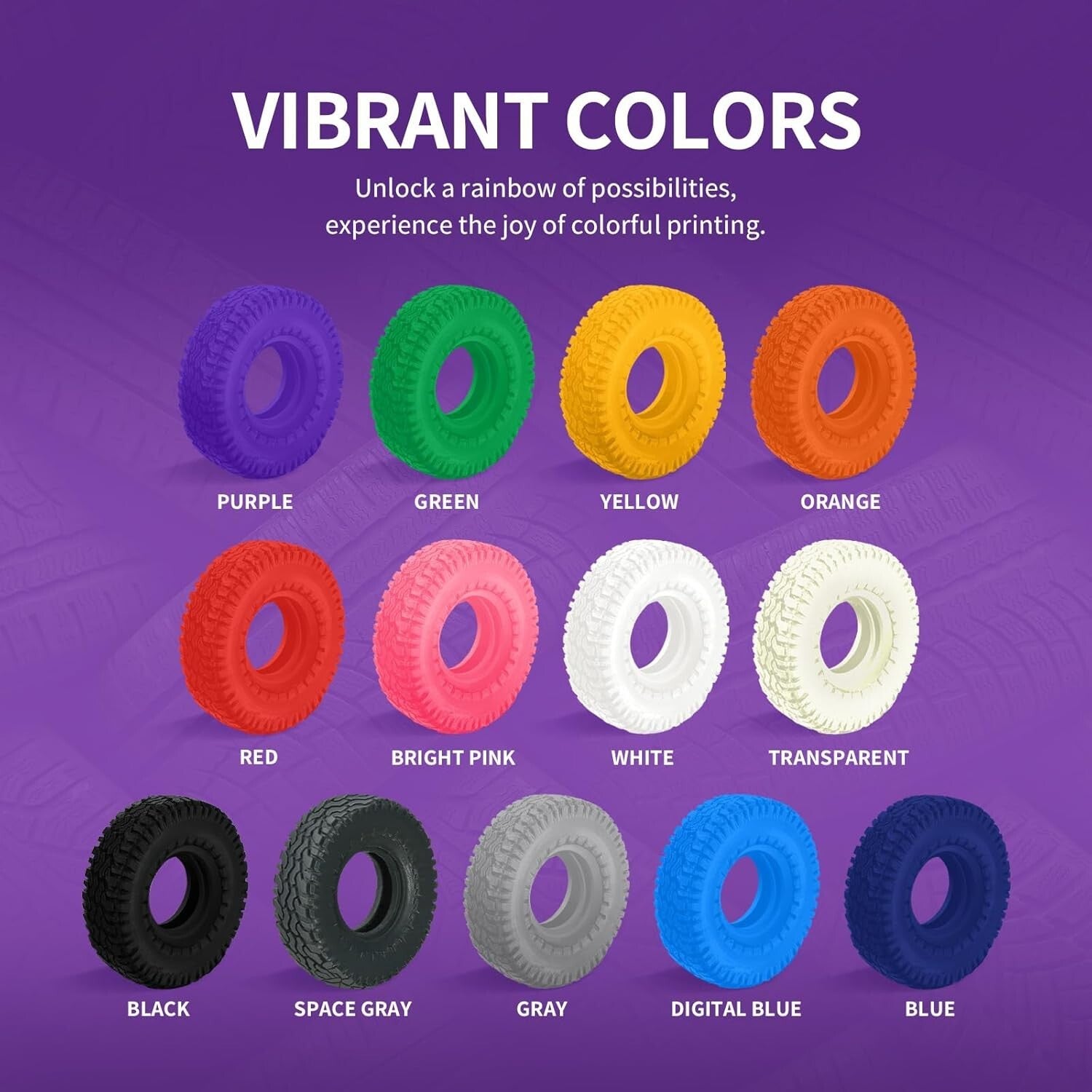 Premium 1kg TPU Filament, 95A Black, Ideal for Layer Adhesion & Durability