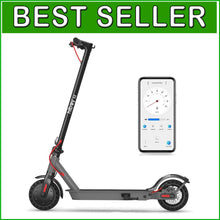 Load image into Gallery viewer, Portable Electric Scooter with 19 MPH Speed, App Control &amp; Safety Features
