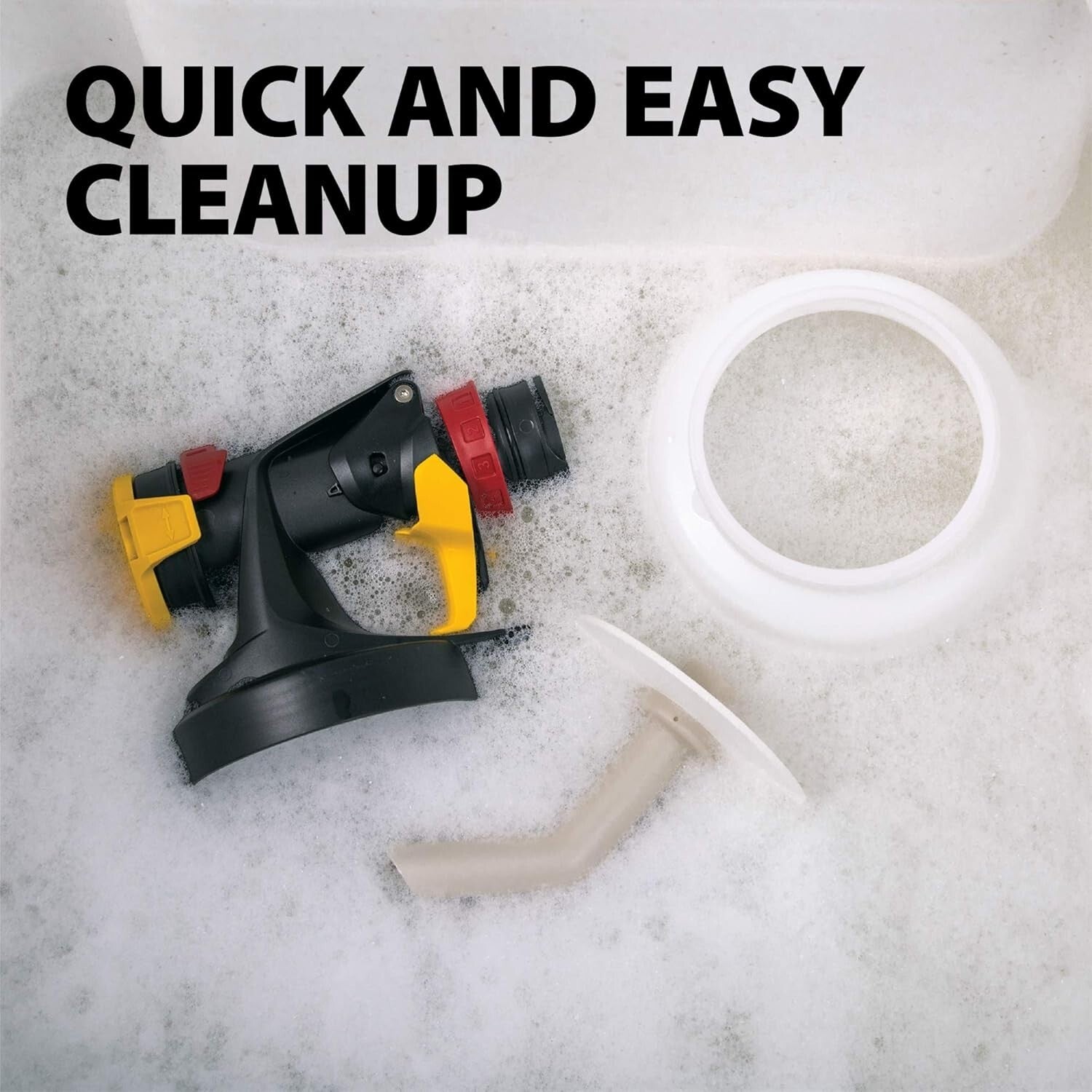 Versatile Handheld HVLP Paint Sprayer with iSpray Nozzle for Effortless Finishes