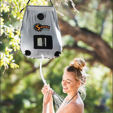 Load image into Gallery viewer, Durable 5-Gallon Solar Shower with Reflective Insulator - Ideal for Outdoor Use