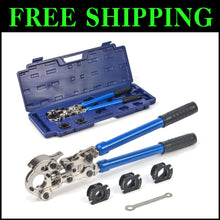 Load image into Gallery viewer, Heavy-Duty Copper Crimping Tool for ProPress Fittings - Extendable &amp; Slip-Proof