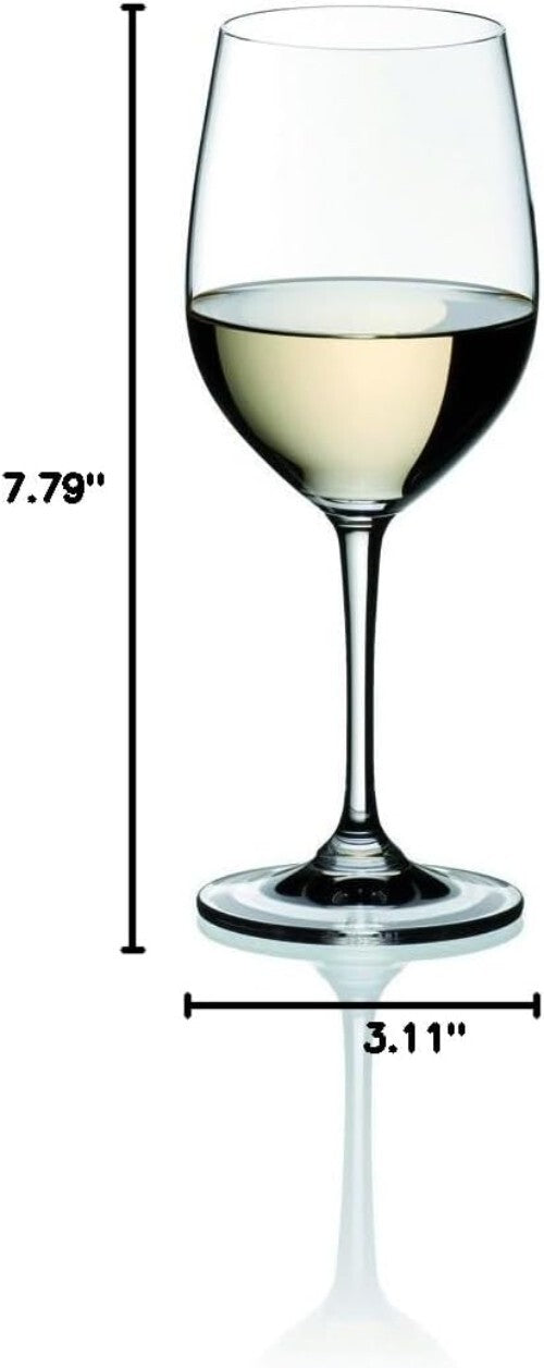 4-Pack Clear Viognier/Chardonnay Wine Glasses - Elevate Your Wine Experience