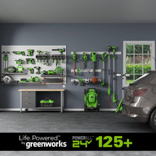 Load image into Gallery viewer, All-in-One 24V Lawn Care Combo: 12” String Trimmer and Blower with Accessories