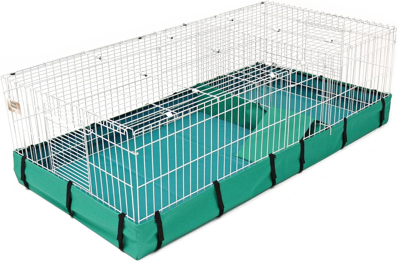 Spacious 8 Sq Ft Guinea Pig Cage with Removable Top - Indoor/Outdoor Use