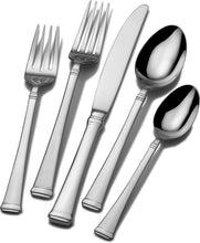 Load image into Gallery viewer, Timeless Harmony 65-Piece Flatware Set - Polished Stainless Steel Silverware