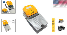 Load image into Gallery viewer, Momentary ON/OFF Foot Switch, 250VAC, Aluminum Cast for Versatile Machinery